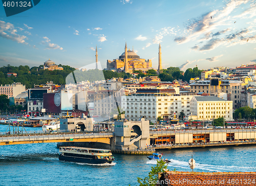 Image of Sunset in Golden horn bay