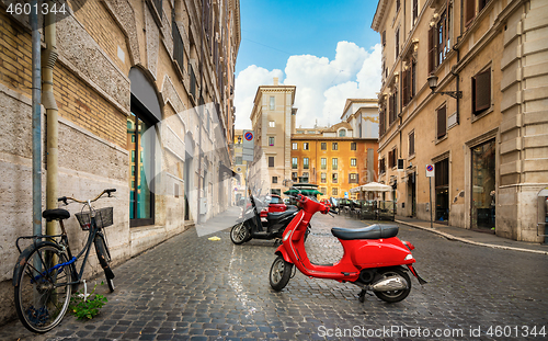 Image of Little street in Rome