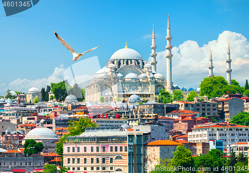 Image of Suleymaniye Mosque in Istanbul