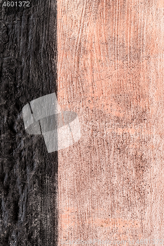 Image of Textured pink and black wall