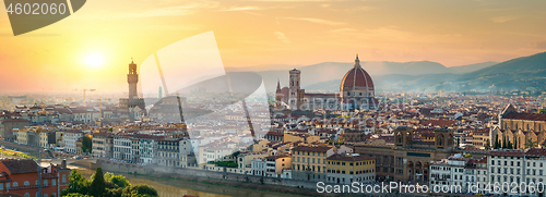 Image of Florence in evening