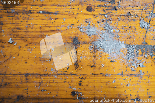 Image of yellow wood background