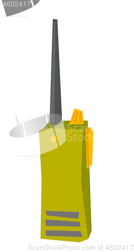 Image of Radio transmitter vector cartoon illustration.