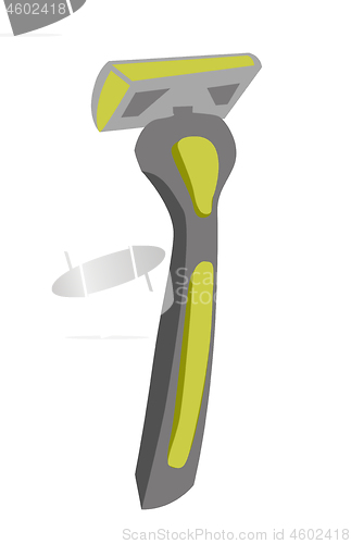 Image of Razor vector cartoon illustration.