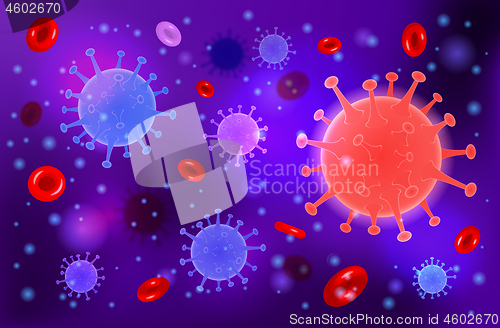 Image of 2019-nCoV Coronavirus Background
