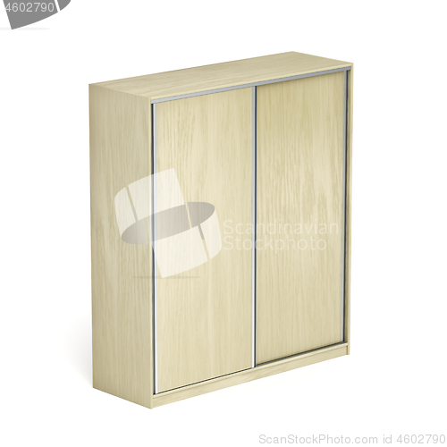 Image of Wardrobe on white background