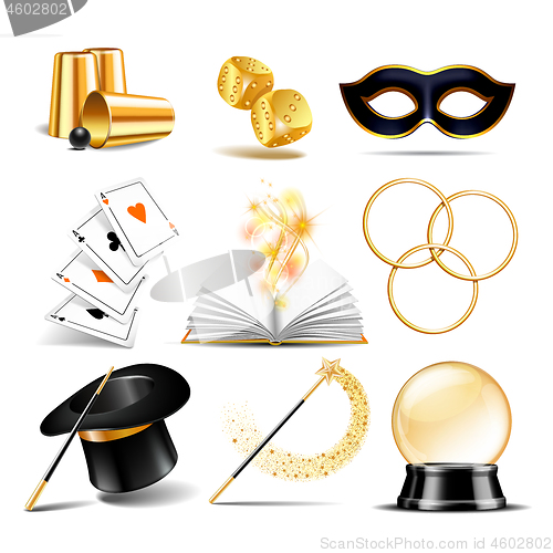 Image of Magician symbol set