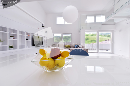 Image of interior of a two level apartment