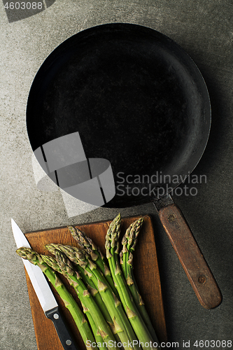 Image of Asparagus cooking