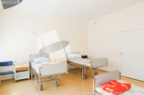 Image of Hospital ward with beds