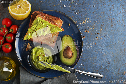 Image of Avocado sandwich