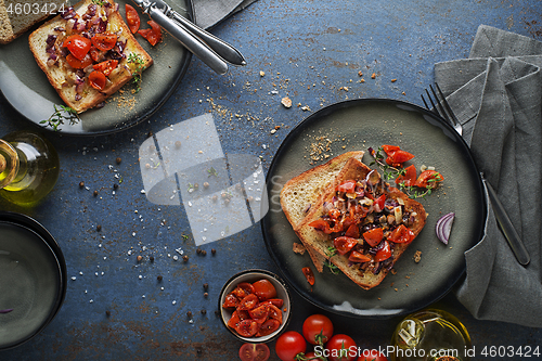 Image of Tomato toast sendwich