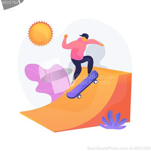 Image of Extreme recreation vector concept metaphor