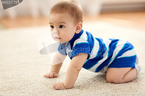 Image of sweet little asian baby boy