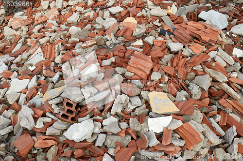 Image of Debris pile closeup