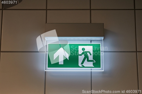 Image of Emergency Exit Sign