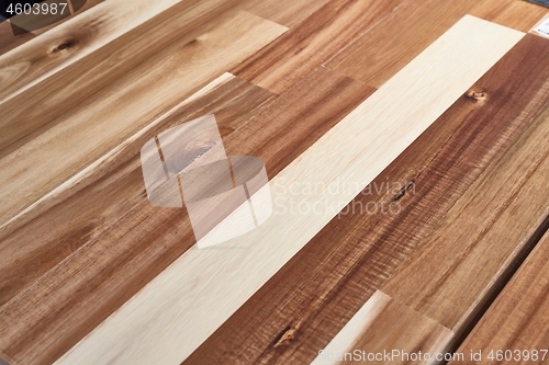 Image of Wood desk lumber