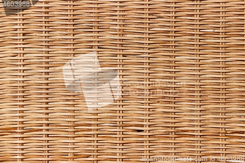 Image of Woven wick basket texture material