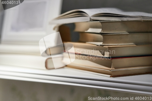 Image of Books on a shelf