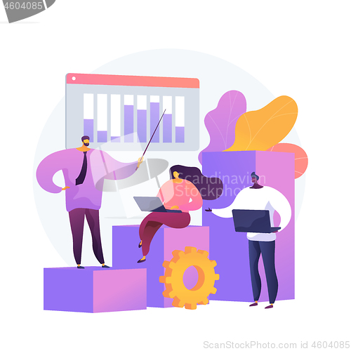 Image of Business innovation presentation vector concept metaphor.