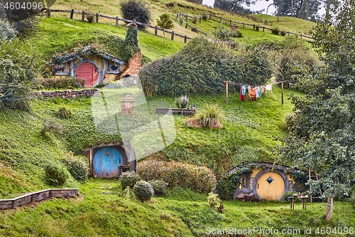 Image of Hobbiton Movie Set