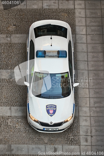 Image of Police car on the streets