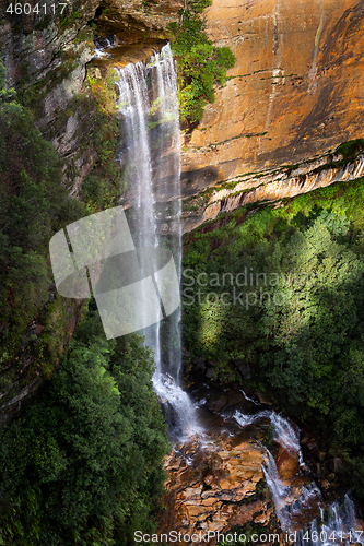 Image of Katoomba Falls in Blue Mountains Australia