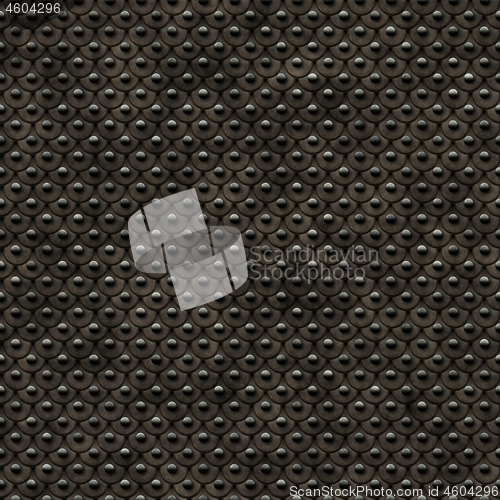 Image of seamless armor texture background
