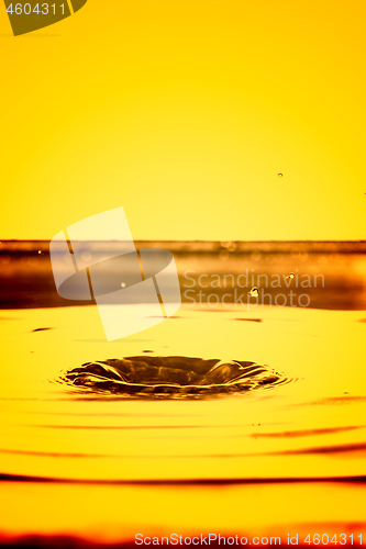 Image of water drop background