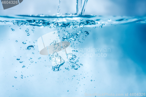 Image of water air bubbles background