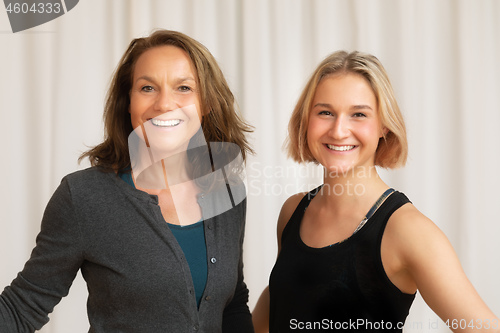 Image of two women portrait