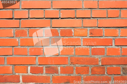 Image of red brick wall texture background