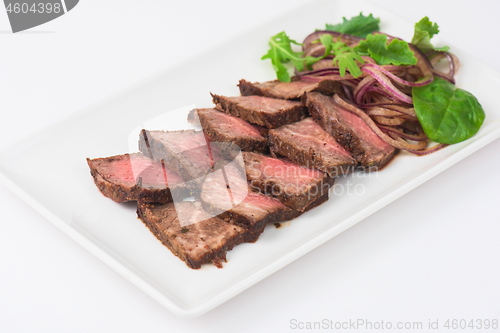 Image of Meat Cutting on plate