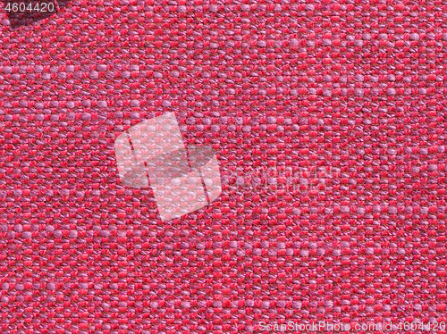 Image of red fabric swatch sample