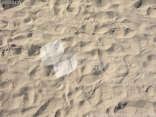 Image of Sand on the beach