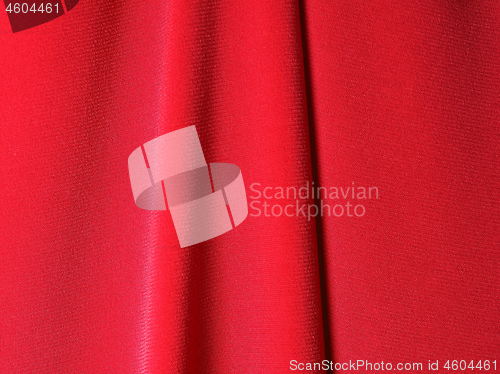 Image of red curtain in theatre