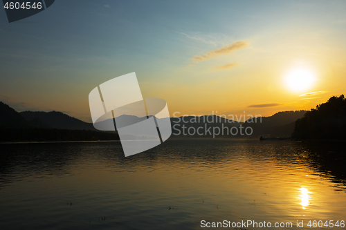 Image of Teletskoye lake in Altai mountains