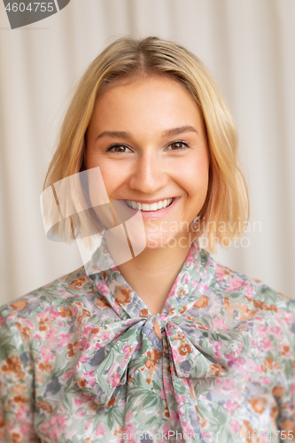 Image of young blond woman