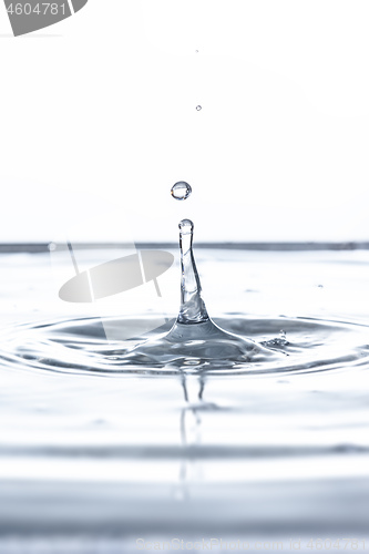 Image of water drop background