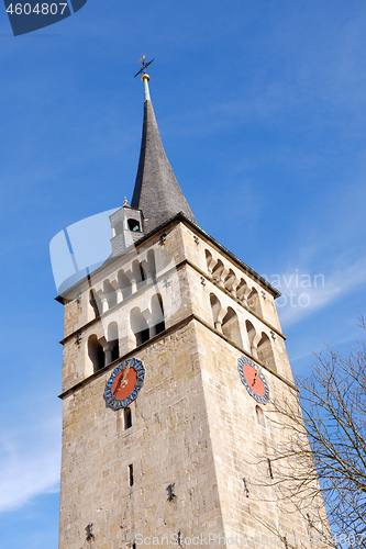 Image of famous church Martinskirche in Sindelfingen germany