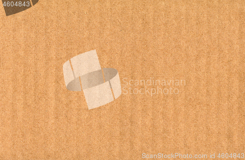 Image of brown corrugated cardboard texture background