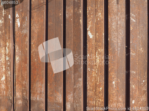 Image of brown rusted steel metal texture background