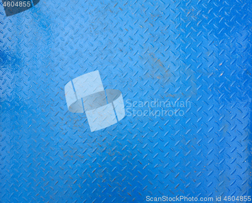 Image of blue steel metal texture background