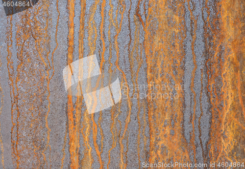 Image of brown rusted steel texture background