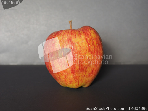 Image of red apple fruit food