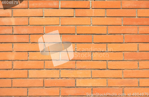 Image of red brick wall background