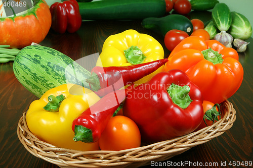 Image of Fresh vegetables.