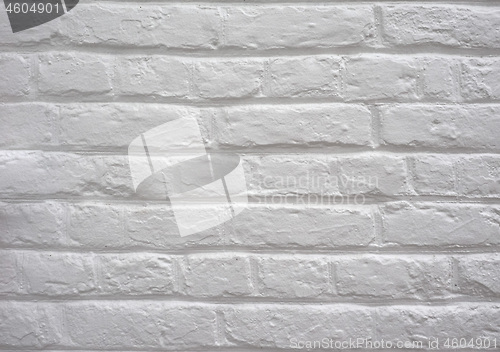 Image of White brick wall background