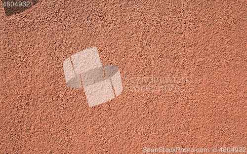 Image of brown red plaster wall background