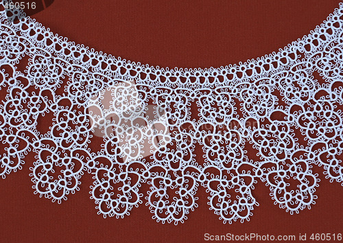 Image of Lace doily.